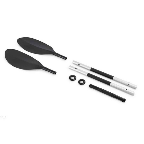Remos Aluminio Para Kayak Largo 218 Cm Paddle-1