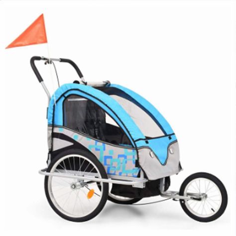 BABY BIKE TRAILER REMOLQUE PARA NIÑOS-0