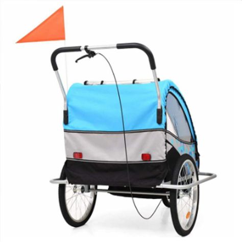 BABY BIKE TRAILER REMOLQUE PARA NIÑOS-2