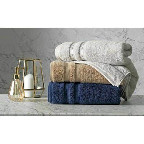 Toalla de baño Karsten Unika 500gr 70 x 140 cm Gris-2