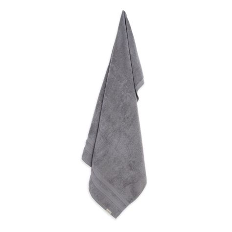 Toalla de baño Karsten Unika 500gr 70 x 140 cm Gris-1