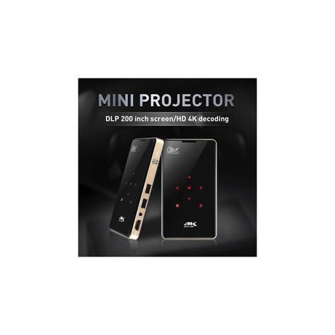 DLP Mini portable P9 proyector (2G/16G)-3