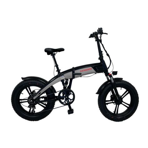 Krossride E-BIKE Plegable Gris-4