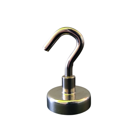 Iman forma de gancho garfio carga 20 kg magnetico-0