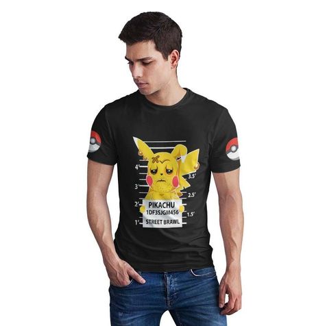 Polera Pokémon gotta catch em all D5-0