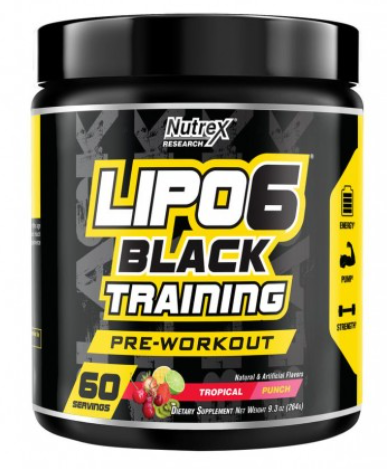 Lipo6 black training  60 servicios nutrex tropical punch-0
