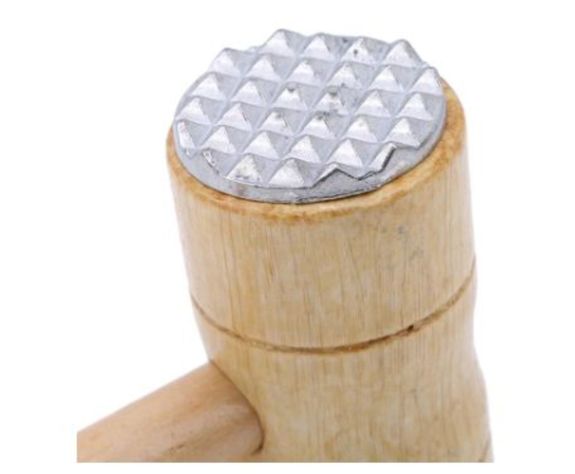 Martillo Mazo De Carne Doble Cara Mango Madera-3