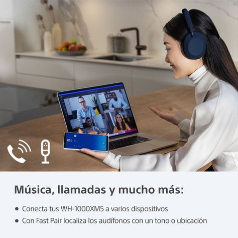 Audífonos inalámbricos noise cancelling WH1000XM5-5