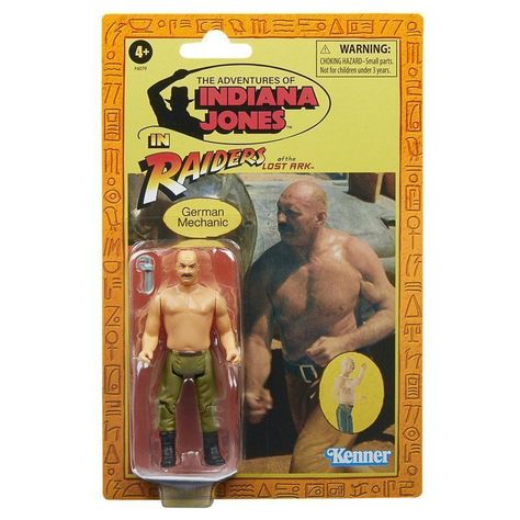 Figura Acción Indiana Jones Retro Mecánico Alemán-1