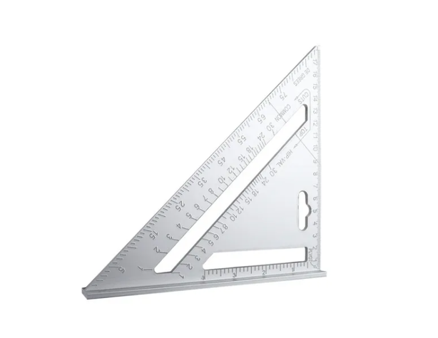Escuadra De Medición Rápida De Aluminio Macizo Carpintería-1