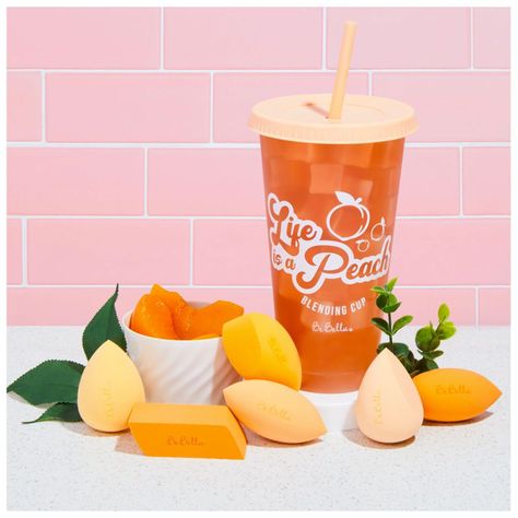 Set Esponjas de Maquillaje "Blending Cup" Life Is a Peach BeBella Cosmetics-2
