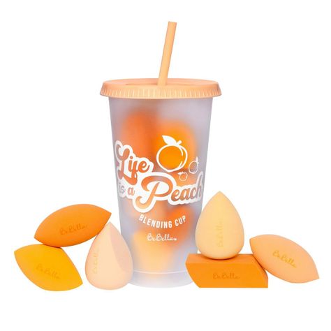 Set Esponjas de Maquillaje "Blending Cup" Life Is a Peach BeBella Cosmetics-0