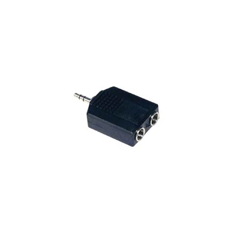 Adaptador Estéreo 3.5mm Macho A 2 Jack 6.3mm Hembra Dblue-0