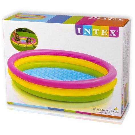 Piscina para Bebé Sunset Glow 1.14 m x 25 cm Intex-2