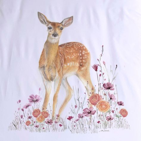 CUBREPLUMÓN TRANSICIÓN  BAMBI FLORCITAS-1