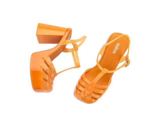Sandalia Party Heel Naranja Melissa-4