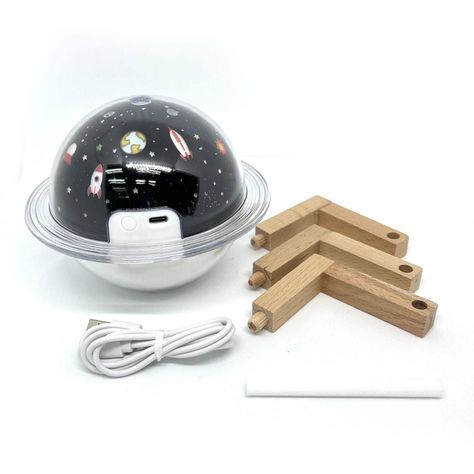  Difusor - Humificador Con Lampara - Proyector De Planeta-1