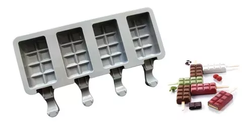 Molde De Silicona Para Helados Molde Helado Molde Paleta 169 -5