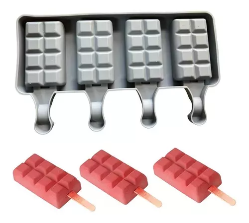 Molde De Silicona Para Helados Molde Helado Molde Paleta 169 -1