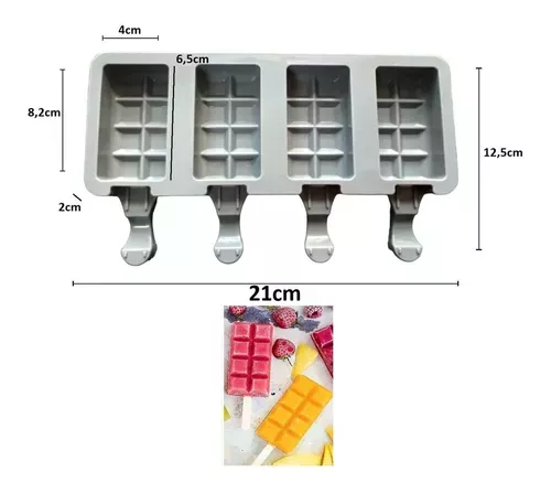 Molde De Silicona Para Helados Molde Helado Molde Paleta 169 -3