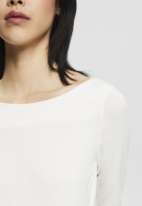 Polera Mujer Manga 3/4 Lisa Esprit-2