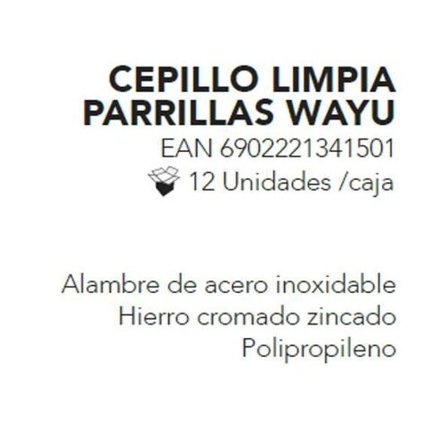 CEPILLO LIMPIA PARRILLAS WAYU-1