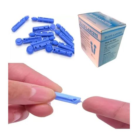 Lancetas Caja X 100 Unidad , Lanceta Estéril Glicemia fácil y útil-3