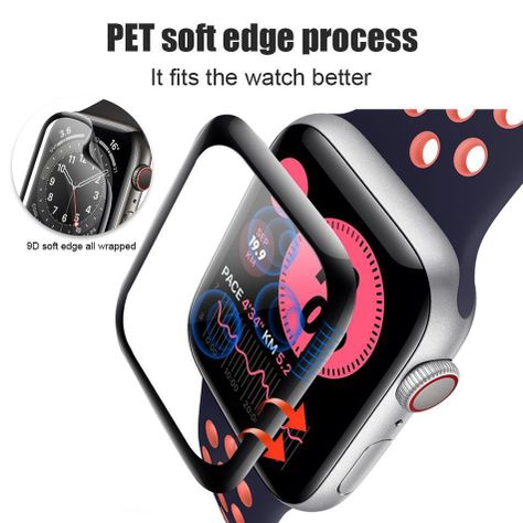 Lámina Mica De Hidrogel Compatible Iwatch Apple Watch 40MM-3