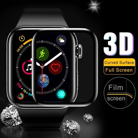 Lámina Mica De Hidrogel Compatible Iwatch Apple Watch 40MM-5
