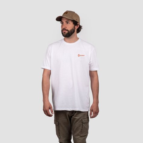 Polera B-2 Blanca Hombre Gnomo-0
