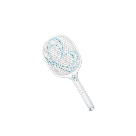 Raqueta Mata Moscas y Mosquitos Recargable -0