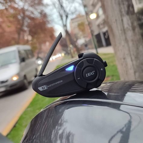 Intercomunicador Bluetooth motociclismo Radio FM Ejeas Q2-7