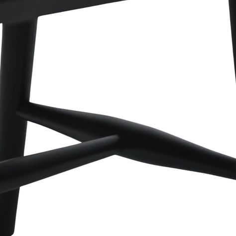 Silla Windsor madera de teca negro-5