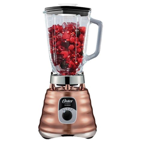 Licuadora clásica Oster® cobre con perilla ergonómica de 3 velocidades BLST4128-0