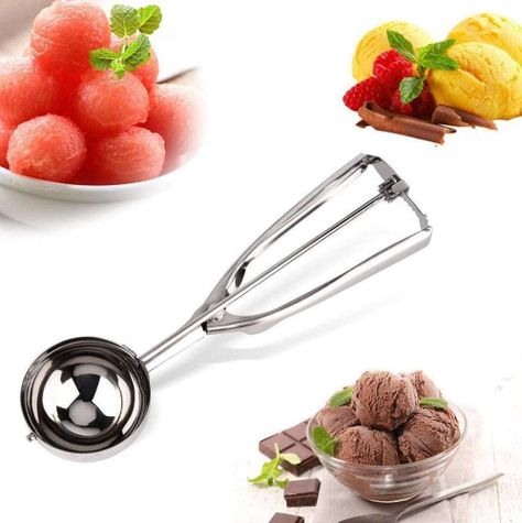 Pack X3 Cucharas Helado Cuchara Helado Cuchara De Helado 6cm -6