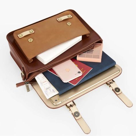 Maletín bandolera TRACYCROSS para tablet 7" - Marron-2