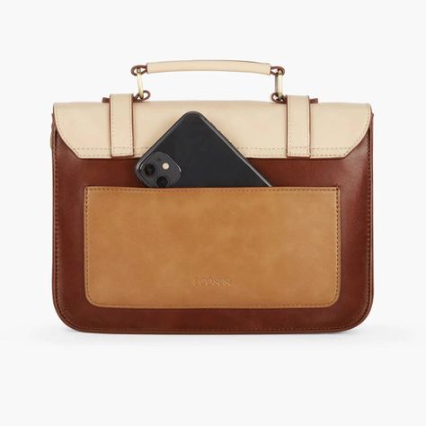 Maletín bandolera TRACYCROSS para tablet 7" - Marron-1