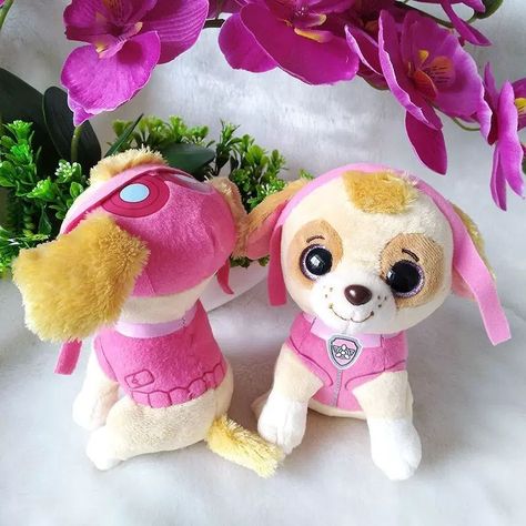 Peluche Paw Patrol Skye - Patrulla Canina - 17cm-1