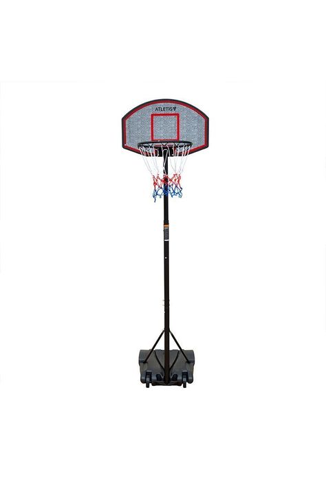 Aro de Basquetball Altura Ajustable 2.1 mt Gris-0