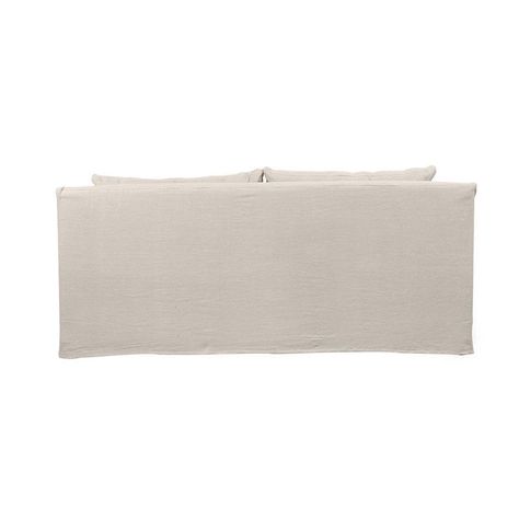 Sofá Lircay Chenille Hueso 3C-2