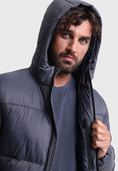 Parka Con Capucha Arrow CA2508FGR-3