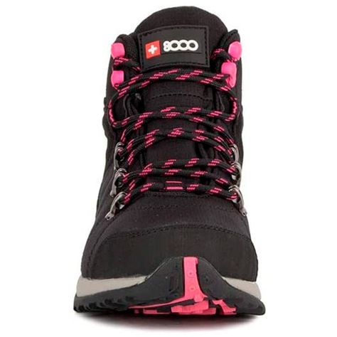 BOTÍN +8000 MUJER TAVOS NEGRO FUCSIA-3
