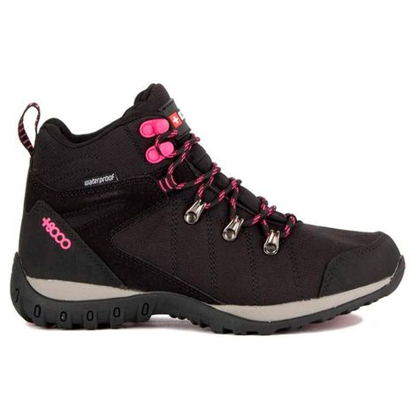 BOTÍN +8000 MUJER TAVOS NEGRO FUCSIA-1