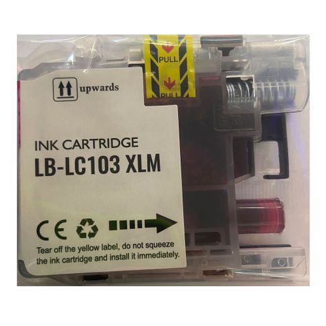 CARTRIDGE LB-LC103 XL MAGENTA PARA BROTHER MFC J650-1