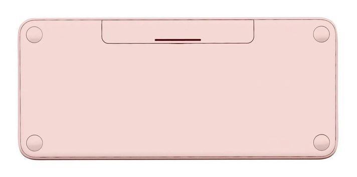 Teclado bluetooth Logitech K380 QWERTY español color rosa-3