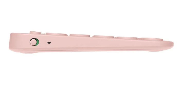 Teclado bluetooth Logitech K380 QWERTY español color rosa-2