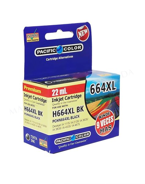 CARTRIDGE HP664XL NEGRO PARA HP DESKJET 3635-0