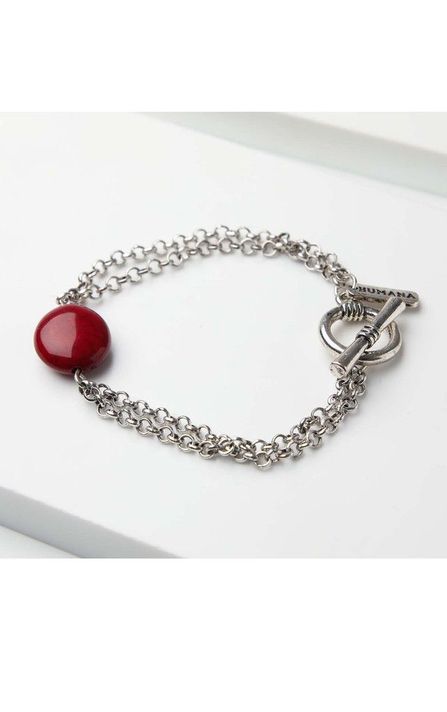 Pulsera Blanda Roja Val Humana-0
