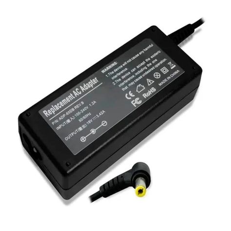 Cargador Para Notebook Acer Aspire 19v 3.42a 5.5mm-0