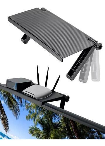 Soporte Tv Repisa Plegable Plataforma Televisor Ajustable-3